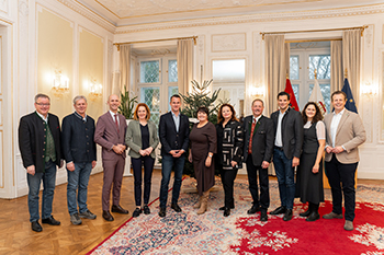 Weihnachtsbesuche der Holzwelt Murau